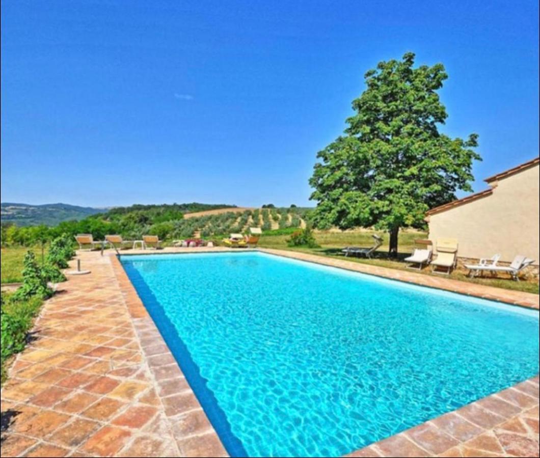 Agriturismo Fattoria Il Piano - Appartamento Focolare - ซานจีมิญญาโน ภายนอก รูปภาพ