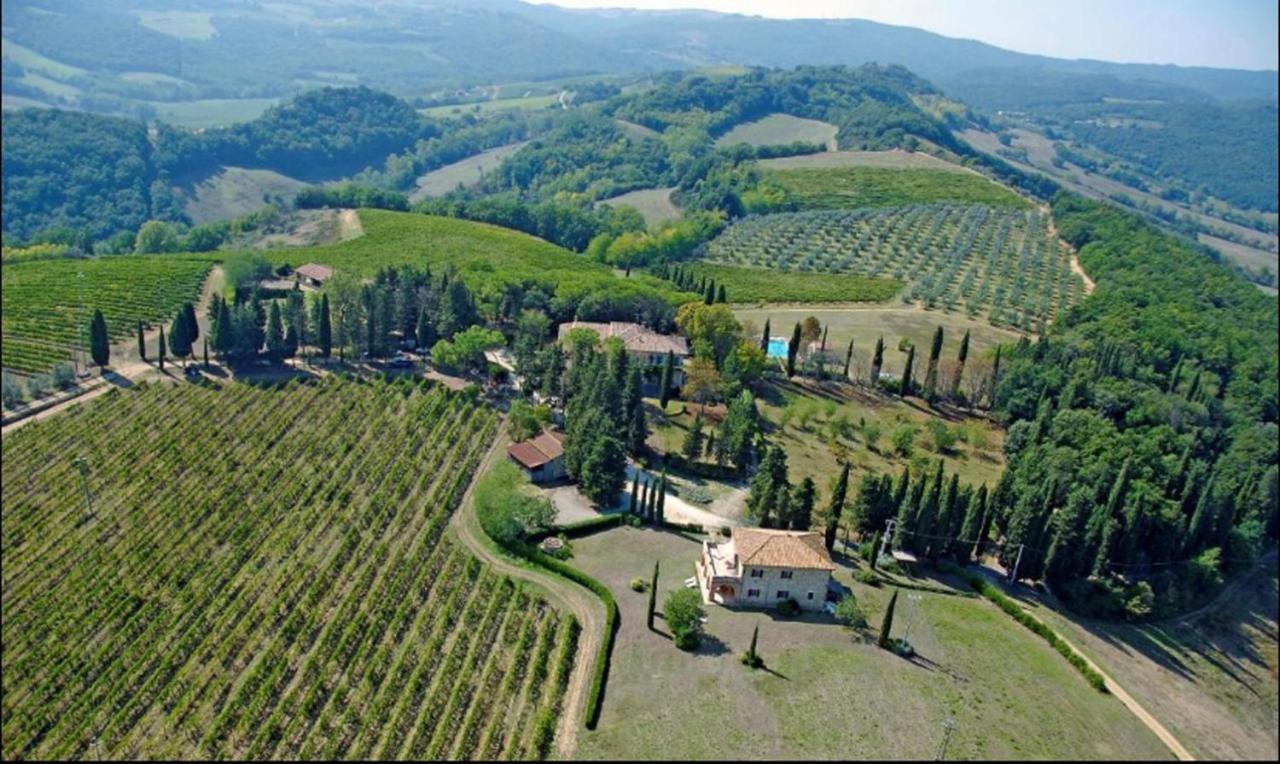 Agriturismo Fattoria Il Piano - Appartamento Focolare - ซานจีมิญญาโน ภายนอก รูปภาพ